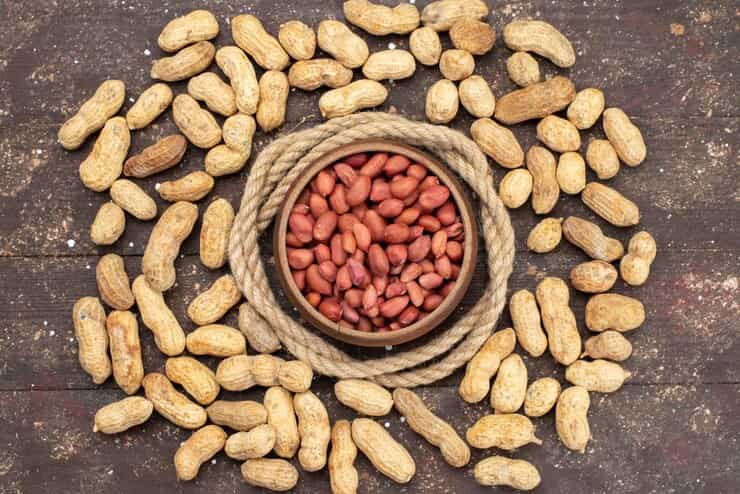 تصویر 2 از قیمت بادام زمینی شور با کیفیت ارزان + خرید عمده